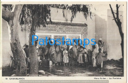 227972 AFRICA CASABLANCA MOROCCO MERS SULTAN THE SOURCE POSTAL POSTCARD - Unclassified