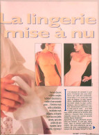 Article Papier 2 Pages LA LINGERIE MISE A NU 1995 TS - Sin Clasificación