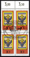 BRD 1976 Nr 903 Zentrisch Gestempelt VIERERBLOCK ORA X1F3476 - Used Stamps