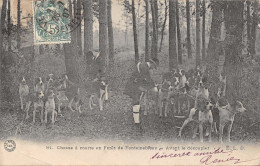 77-FOINTAINEBLEAU-CHASSE A COURRE-N°2036-F/0165 - Other & Unclassified
