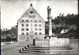 11878463 Fribourg FR Brunnen Kaserne Fribourg - Other & Unclassified