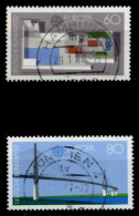 BRD BUND 1987 Nr 1321-1322 Zentrisch Gestempelt X8A76B2 - Usati