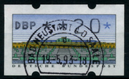 BRD ATM 1993 Nr 2-1.2-0020 Gestempelt X75C39A - Viñetas De Franqueo [ATM]