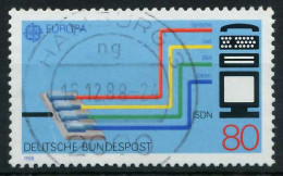 BRD BUND 1988 Nr 1368 Zentrisch Gestempelt X8513DE - Usados