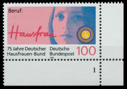 BRD 1990 Nr 1460 Postfrisch FORMNUMMER 1 X85BF92 - Nuovi