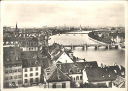 11878252 Basel BS Blick Vom Muenster Und Rein-Bruecken Basel BS - Other & Unclassified