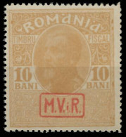 BES. 1WK D-MV RUMÄNIEN ZWANGSZUSCHLAG Nr K7y Postfrisch X434BAA - Ocupación 1914 – 18