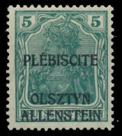 ALLENSTEIN Nr 1 Ungebraucht X453166 - Otros & Sin Clasificación