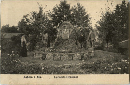 Zabern - Lecomte Denkmal - Saverne