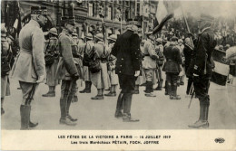 Paris - Les Fetes De La Victoire 1919 - Andere & Zonder Classificatie