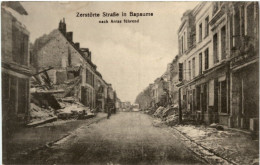 Zerstörte Strasse In Bapaume - Bapaume