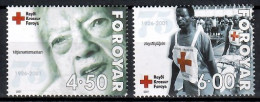 Faroe Islands 2001 Mi 391-392 MNH  (ZE3 FRS391-392) - Médecine