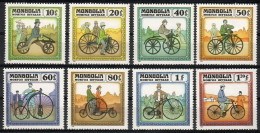 Mongolia 1982 Mi 1458-1465 MNH  (ZS9 MNG1458-1465) - Radsport