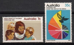 Australia 1972 Mi 511-512 MNH  (ZS7 ASL511-512) - Natale