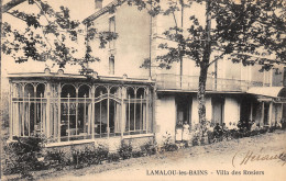 34-LAMALOU LES BAINS-VILLA DES ROSIERS-N°2042-E/0005 - Lamalou Les Bains