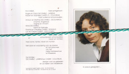Cécile Decomble-Casier, Torhout 1955, Roeselare 1994. Foto - Décès