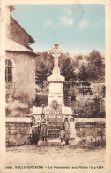 39-BELLEFONTAINE-MONUMENT AUX MORTS-N°2042-H/0111 - Other & Unclassified