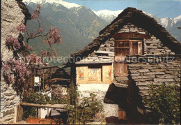 11878068 Aurigeno Vallemaggia Altes Steinhaus Aurigeno - Autres & Non Classés