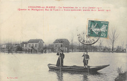 51-CHALONS SUR MARNE-INONDATIONS-RUE DE TUNIS-N°2044-C/0145 - Châlons-sur-Marne