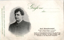 Karl Scheidemantel - Opernsänger In Dresden - Sänger Und Musikanten