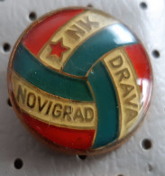 Football Club NK DRAVA Novigrad Croatia Ex Yugoslavia Vintage Pin - Calcio