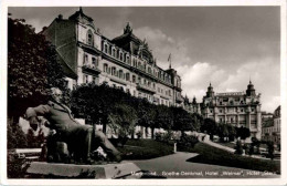 Marienbad - Goethe Denkmal - Bohemen En Moravië