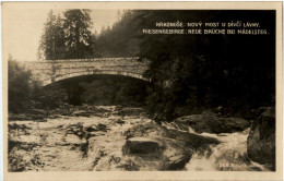 Neue Brücke Bei Mädelsteg - Schlesien
