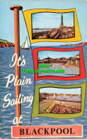 R574508 Its Plain Sailing At Blackpool. Sanderson And Dixon. Plastichrome. Colou - Monde