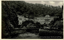 Karlsbad - Partie Am Cafe Pupp - Bohemen En Moravië