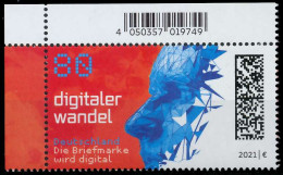 BRD BUND 2021 Nr 3590 Postfrisch ECKE-OLI X529122 - Unused Stamps