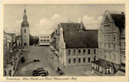 Insterburg - Alter Markt Mit Hotel Rheinischer Hof - Ostpreussen