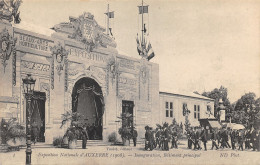 89-AUXERRE-INAUGURATION DE L EXPOSITION NATIONALE 1908-N°2049-C/0207 - Auxerre