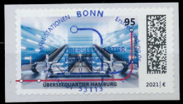 BRD BUND 2021 Nr 3607f ESST Zentrisch Gestempelt X52BC6E - Gebraucht