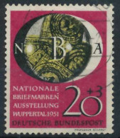 BRD BUND 1951 Nr 142 Gestempelt X52BDDE - Gebruikt