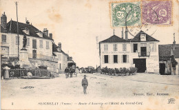 89-SEIGNELAY-LA ROUTE D AUXERRE-HOTEL DU GRAND CERF-N°2049-B/0173 - Seignelay