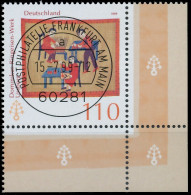 BRD BUND 1999 Nr 2065 Zentrisch Gestempelt ECKE-URE X552746 - Gebraucht