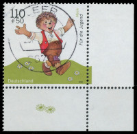 BRD BUND 1999 Nr 2057 Zentrisch Gestempelt ECKE-URE X552846 - Used Stamps