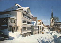 11877372 Hemberg SG Dorfpartie Im Winter Kirche Hemberg - Sonstige & Ohne Zuordnung