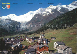 11877278 Saas-Fee Mit Alphubel Taeschhorn Dom Lenzspitze Saas-Fee - Autres & Non Classés