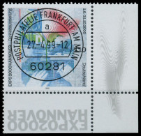 BRD BUND 1999 Nr 2042 Gestempelt ECKE-URE X5582D6 - Used Stamps