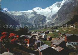 11877231 Saas-Fee Mit Feegletscher Allalinhorn Taeschhorn Saas-Fee - Autres & Non Classés