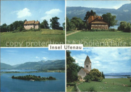 11877214 Insel_Ufenau_Ufnau_Zuerichsee_SZ Kapelle Gasthaus Gesamtansicht Kirche - Sonstige & Ohne Zuordnung