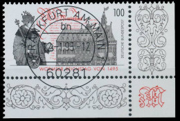 BRD BUND 1995 Nr 1773 Zentrisch Gestempelt ECKE-URE X56B182 - Used Stamps