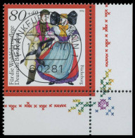 BRD BUND 1994 Nr 1757 Gestempelt ECKE-URE X56F1D6 - Used Stamps