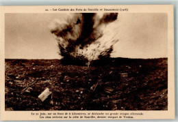 39791806 - Nr. 21 Les Combats Des Forts De Souville Et Douaumont 1916 Kononeneinschlag  Verdun - War 1914-18