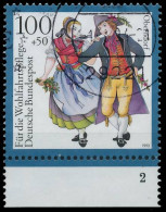 BRD BUND 1993 Nr 1699 Gestempelt FORMNUMMER 2 X56F636 - Used Stamps