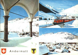 11875544 Andermatt Teilansichten Bahn Andermatt - Sonstige & Ohne Zuordnung