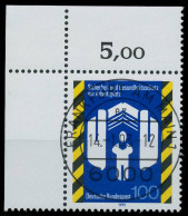 BRD BUND 1993 Nr 1649 Zentrisch Gestempelt ECKE-OLI X572936 - Used Stamps