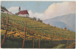 AK St. Felix In Marling Bei Meran/Südtirol, Kirche Mit Weinberg Um 1920 - Sonstige & Ohne Zuordnung