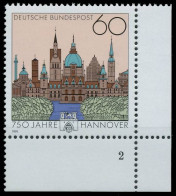 BRD BUND 1991 Nr 1491 Postfrisch FORMNUMMER 2 X575C16 - Neufs